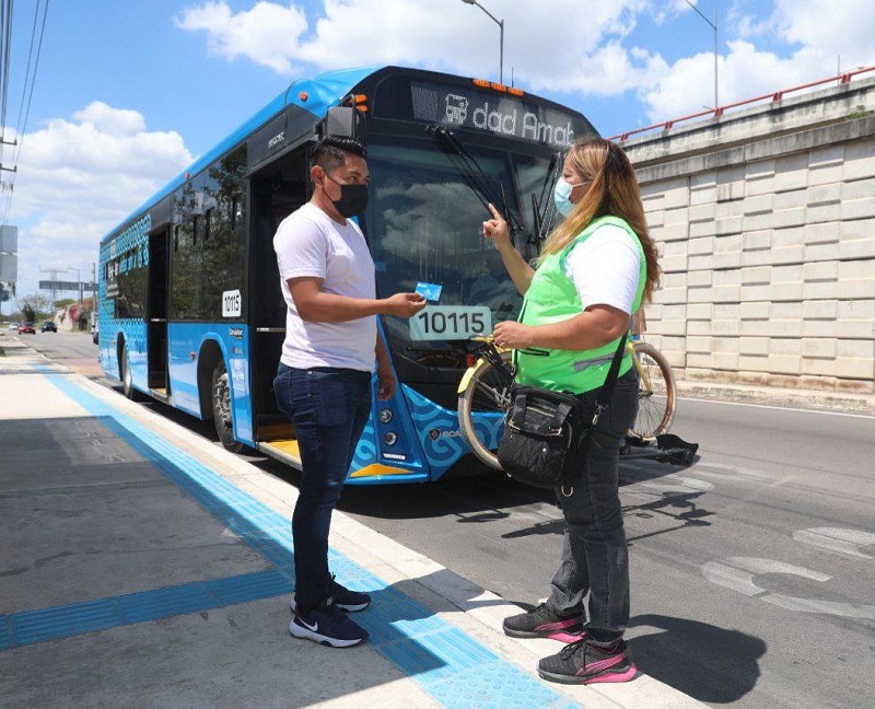 El pago de la tarifa de la ruta Va y ven será únicamente con tarjeta